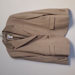 Vintage Pendleton 100% Old Money Virgin Wool Houndstooth Blazer Jacket Size L/XL